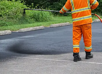 Asphalt sealcoating to extend driveway life in Lebanon County