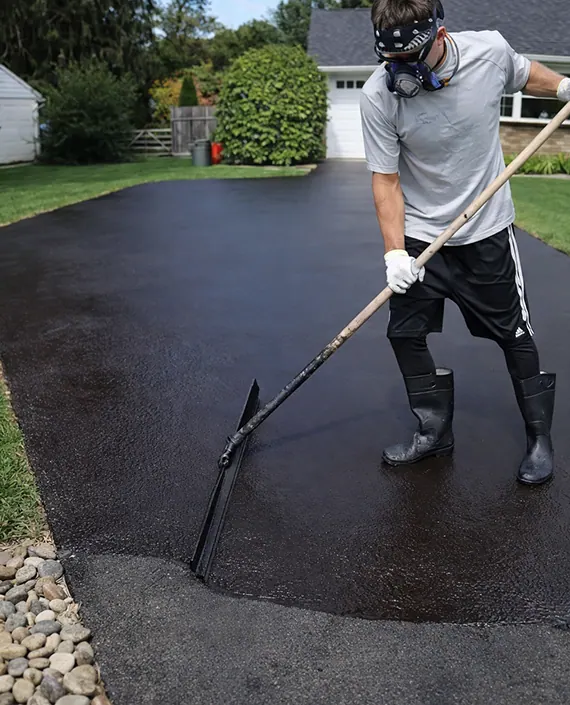 ProSolutions asphalt maintenance team at work in Lebanon PA